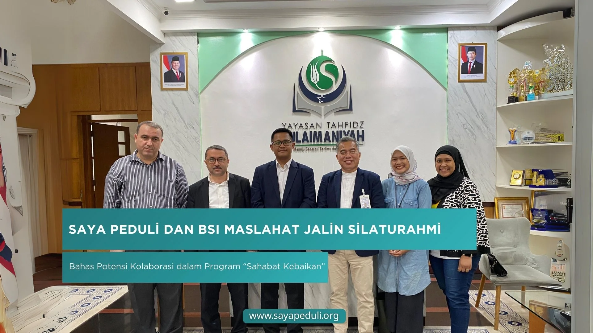 "Saya Peduli dan BSI Maslahat Jalin Silaturahmi, Bahas Potensi Kolaborasi dalam Program "Sahabat Kebaikan - date: 2025-07-17